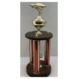 1988 Shell Lake Classic Car Show Trophy With Camaro On Top 20"