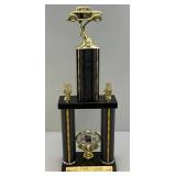 2015 Car Show Trophy With Street Rod On Top 20"