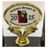 2015 Car Show Trophy With Street Rod On Top 20"