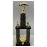 2015 Car Show Trophy With Street Rod On Top 20"