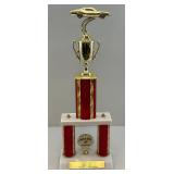 2005 Car Show Trophy With Chevelle On Top 22"
