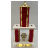 2005 Car Show Trophy With Chevelle On Top 22"