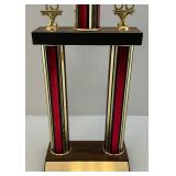 1988 Car Show Trophy With Chevelle On Top 21"