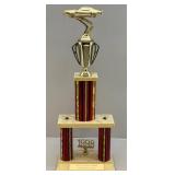 1998 Car Show Trophy With Camaro On Top 22"