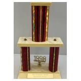 1998 Car Show Trophy With Camaro On Top 22"