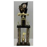2008 Car Show Trophy With Race Car 24"