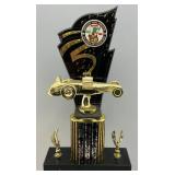 2008 Car Show Trophy With Race Car 24"