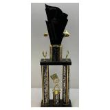 2008 Car Show Trophy With Race Car 24"
