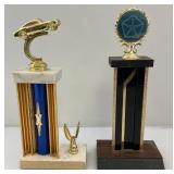 Misc. Vintage Car Show Trophys With Cars On Top 5", 10", 11", 12", 13 1/2", 19"