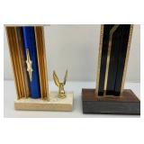 Misc. Vintage Car Show Trophys With Cars On Top 5", 10", 11", 12", 13 1/2", 19"