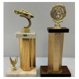 Misc. Vintage Car Show Trophys With Cars On Top 5", 10", 11", 12", 13 1/2", 19"