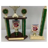 1999 MOPARAMA Car Show Trophies 17", 30 1/2"