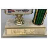 1999 MOPARAMA Car Show Trophies 17", 30 1/2"