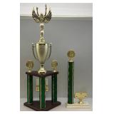 1999 MOPARAMA Car Show Trophies 17", 30 1/2"