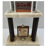 1986 World Of Wheels Car Show Trophy 24 1/2"