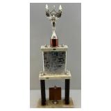 1986 World Of Wheels Car Show Trophy 24 1/2"