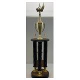 2011 Car Show Trophy With Camaro On Top 24"