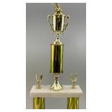 1988 World Of Wheels (Schmidt Beer) Car Show Trophy 31"