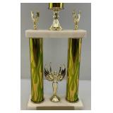 1988 World Of Wheels (Schmidt Beer) Car Show Trophy 31"