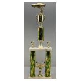 1988 World Of Wheels (Schmidt Beer) Car Show Trophy 31"