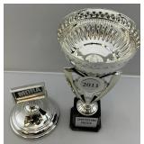 2011 Car Show Trophy With Cany Dish On Top 21"
