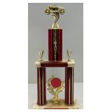1996 Rod & Custom Spectacular Car Show Trophy With Car On Top 20"