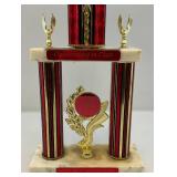 1996 Rod & Custom Spectacular Car Show Trophy With Car On Top 20"