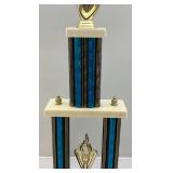 2005 Car Show Trophy With Corvette On Top 27"