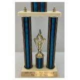 2005 Car Show Trophy With Corvette On Top 27"