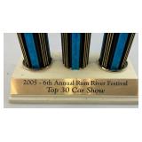 2005 Car Show Trophy With Corvette On Top 27"