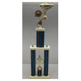 2005 Car Show Trophy With Corvette On Top 27"
