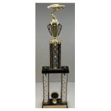 2005 Car Show Trophy With Fastback Mustang?  On Top 27"