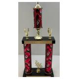 2010 Car Show Trophy With Car On Top 23 1/2"