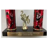 2010 Car Show Trophy With Car On Top 23 1/2"
