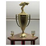 2010 Car Show Trophy With Car On Top 23 1/2"