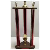 2010 Car Show Trophy With Car On Top 23 1/2"