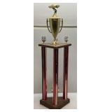 2010 Car Show Trophy With Car On Top 23 1/2"