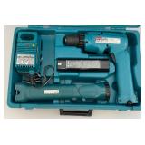 Vintage Makita Model #60950 With Case, Battery And Battery Charger (Works But Recommend Getting a New Battery)