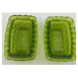 Vintage Zippo Lighters & Vintage Ashtrays Including Green Daisy & Button Ashtrays