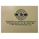 1987 Budweiser Tin Serving Tray (Very Nice)