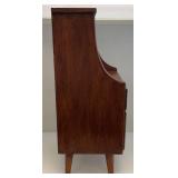 Vintage Mid-Century Small Two Drawer Side Table Or Smoke Stand (Needs Some Screws In Legs)