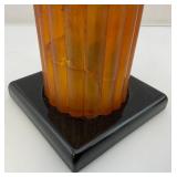 Two Vintage Art Deco Cigarette Holders 1= Bakelite Has Cracks In Bakelite 1= Roll Top Both Very Cool