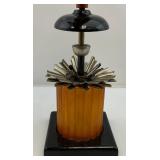 Two Vintage Art Deco Cigarette Holders 1= Bakelite Has Cracks In Bakelite 1= Roll Top Both Very Cool