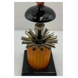Two Vintage Art Deco Cigarette Holders 1= Bakelite Has Cracks In Bakelite 1= Roll Top Both Very Cool