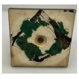 Two Vintage Art Deco Cigarette Holders 1= Bakelite Has Cracks In Bakelite 1= Roll Top Both Very Cool
