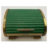 Two Vintage Art Deco Cigarette Holders 1= Bakelite Has Cracks In Bakelite 1= Roll Top Both Very Cool