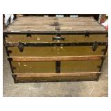 Vintage Steamer Trunk-36x21x23