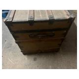 Vintage Steamer Trunk-36x21x23