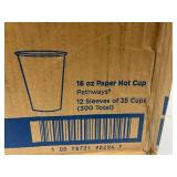 300x 16oz Dixie Paper Hot Cups