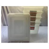 4x Staples File Box 18.1in H x 14.1in Wx 7inD